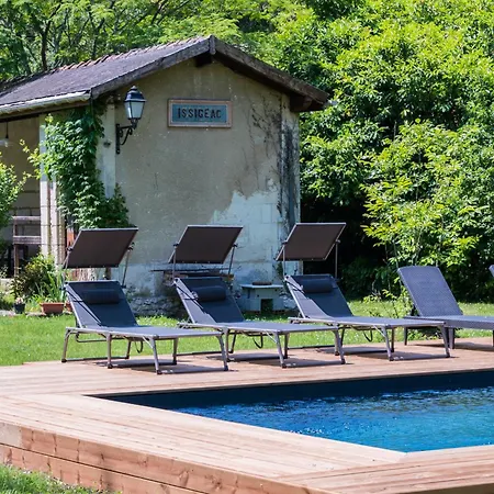 L'ancienne Gare D'issigeac,piscine,grand Terrain,4 Personnes